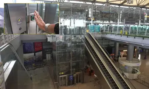 RGIA comes up with touch-less elevators