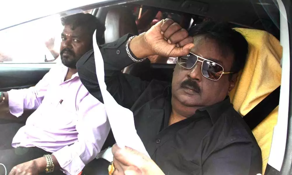 Vijayakanth exhorts cadre to work harder