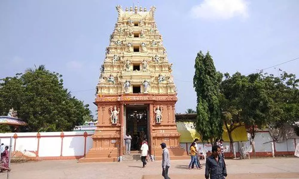 Sri Lakshmi Narasimha Swamy temple at Antarvedi