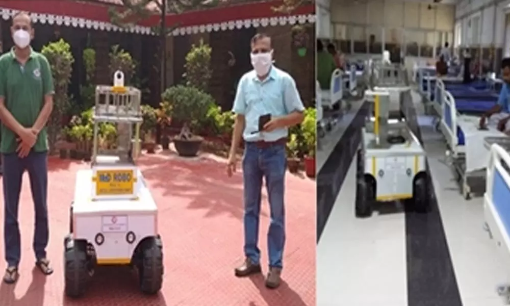 MeD robot to serve patients, hospital staff
