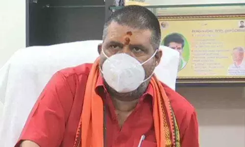 Andhra minister Avanthi Srinivas tests positive for coronavirus, remains in home isolation