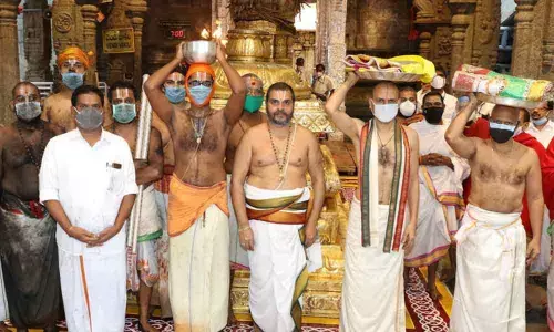 Koil Alwar Tirumanjanam Ceremony Held