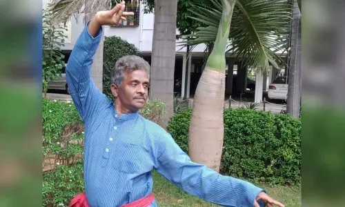 Classical dance master Hemanth Kumar