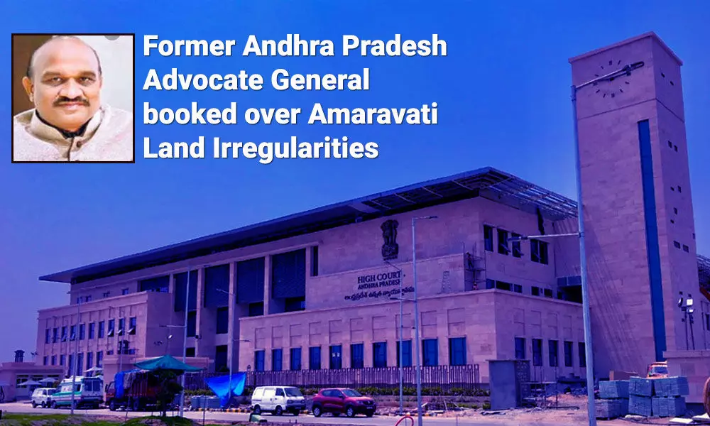 Dammalapati Srinivas booked over Amaravati Land Irregularities