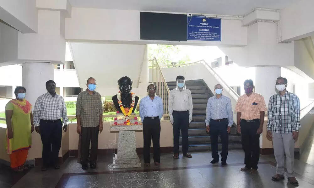 Engineers Day celebrated at GITAM in Visakhapatnam on Tuesday