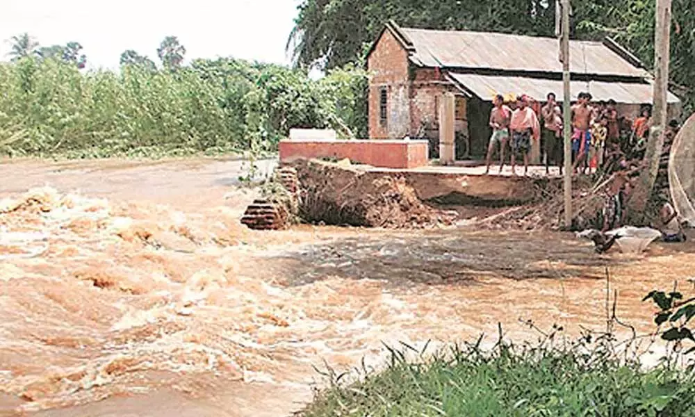 Shaky Godavari flood banks in need of repairs(File Photo)