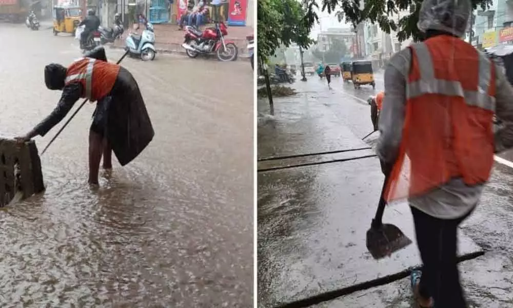 Heavy rains bring city to its knees