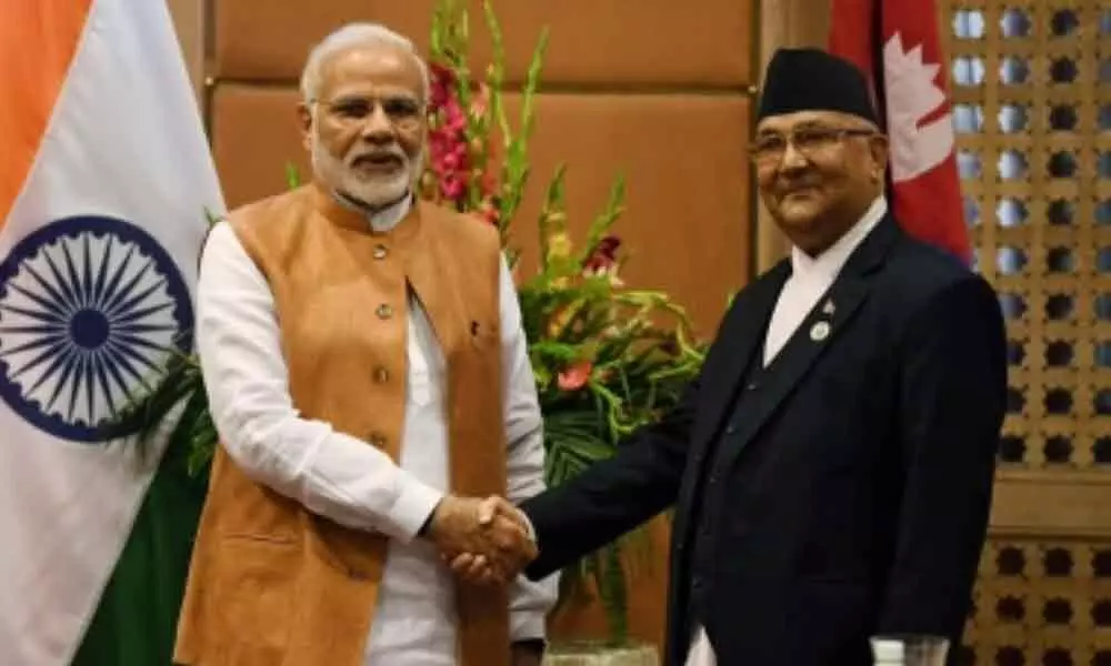 Nepal PM Oli greets Modi on 70th birthday