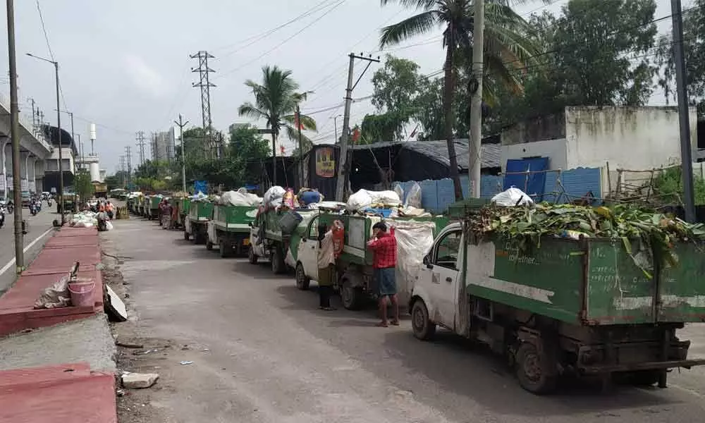 People raise a stink over garbage centre at Nagole