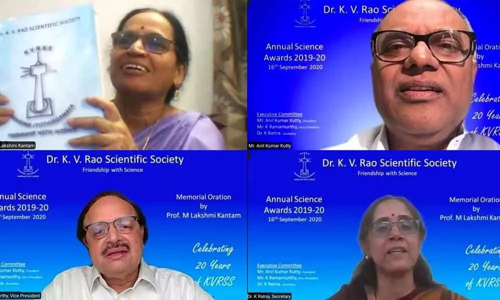 Scientific Society holds 20th virtual oration