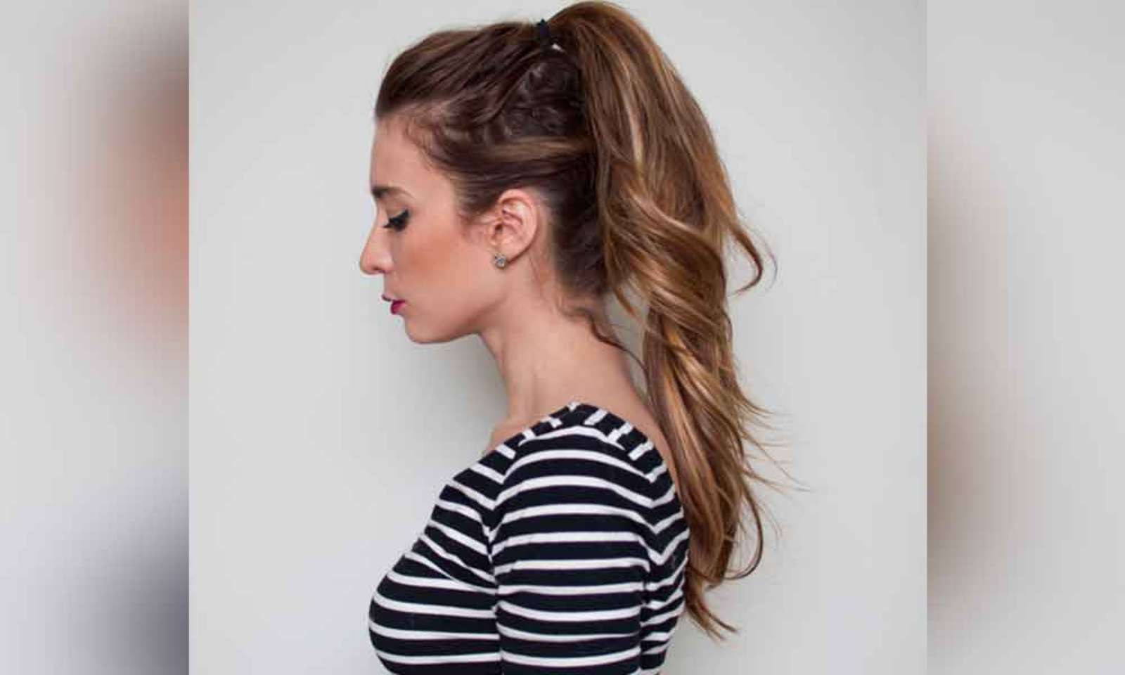 Thicker ponytail for thin hair