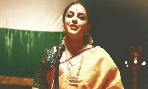 Gamanam: Here Is The First Look Poster Of Nitya Menen From Music-Themed Movie