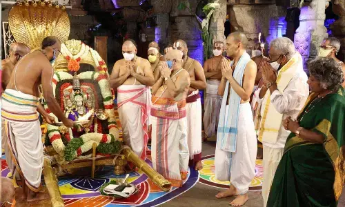 Ankurarpanam Held For Annual Brahmotsavams