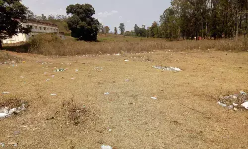The site identified for Dr YSR Tribal Medical College near the Polytechnic College, Chintalaveedhi, Paderu