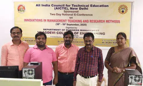 Dignitaries participated in the E-Conference