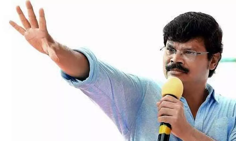 Actor Sivaji is trying to play the role of a villain in the direction of Boyapati Srinu