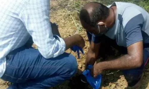 Bomb squad defused one and blasted the other one at Kaliveru cross roads