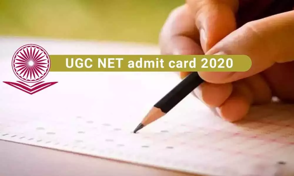 UGC NET admit card 2020