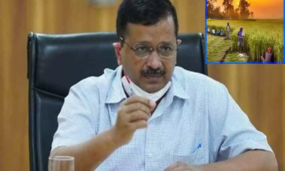 Kejriwal appeals to all non-BJP parties in Rajya Sabha - This is the desire of the farmer, beat all the three bills