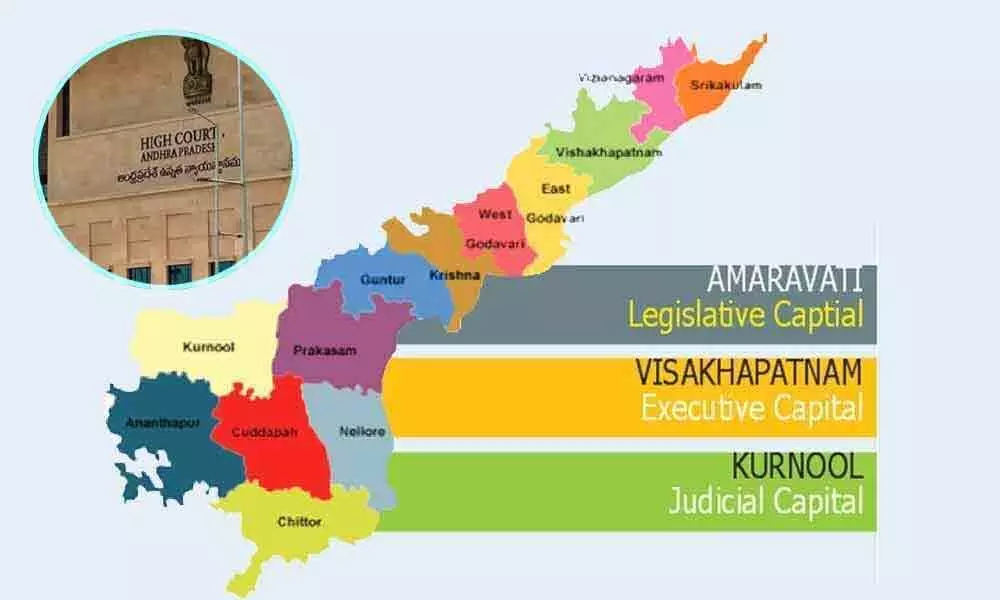 Andhra Pradesh three capital issue