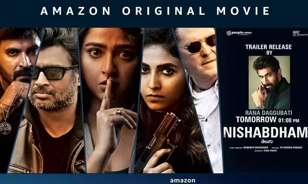 Nishabdham trailer on Amazon Prime Video