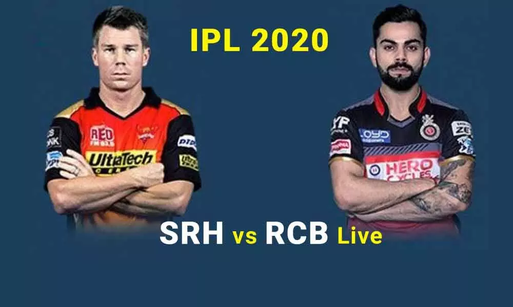 SRH vs RCB Live Score