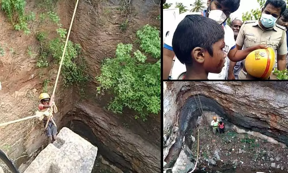 9-yr-old falls into 100-ft well, escapes alive in TN