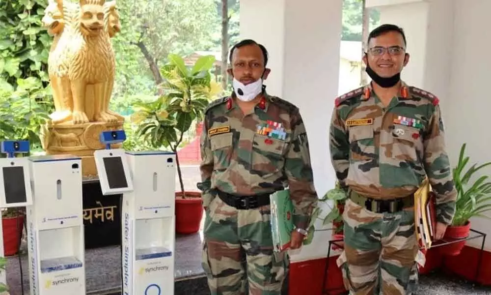 Synchrony gesture to Military Hospital