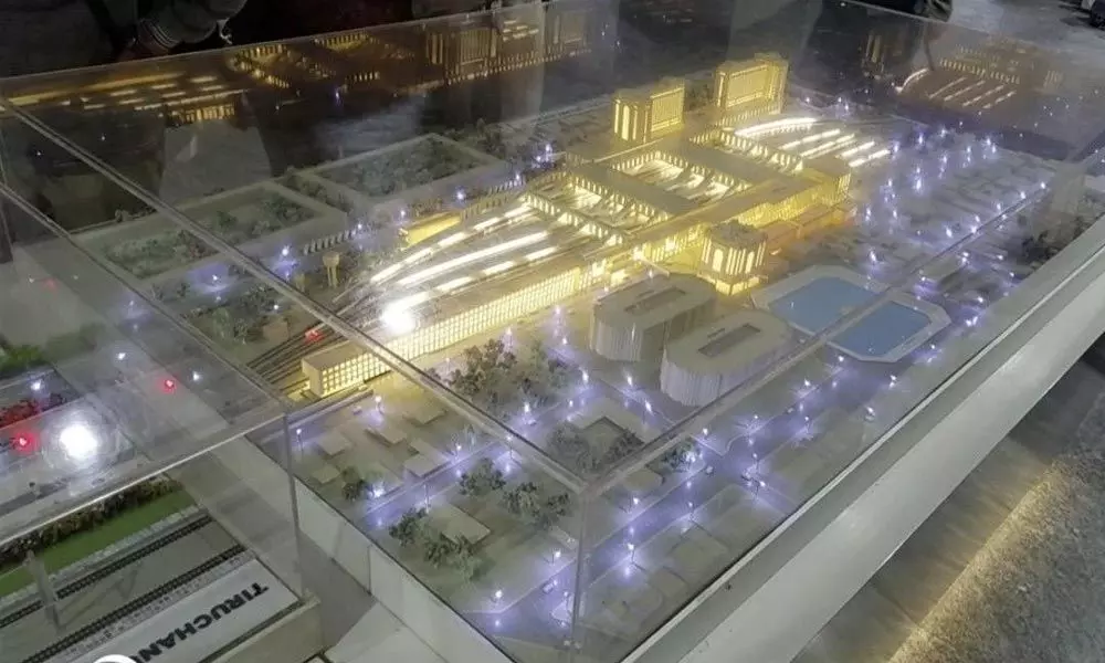 New development plan of Tirupati station
