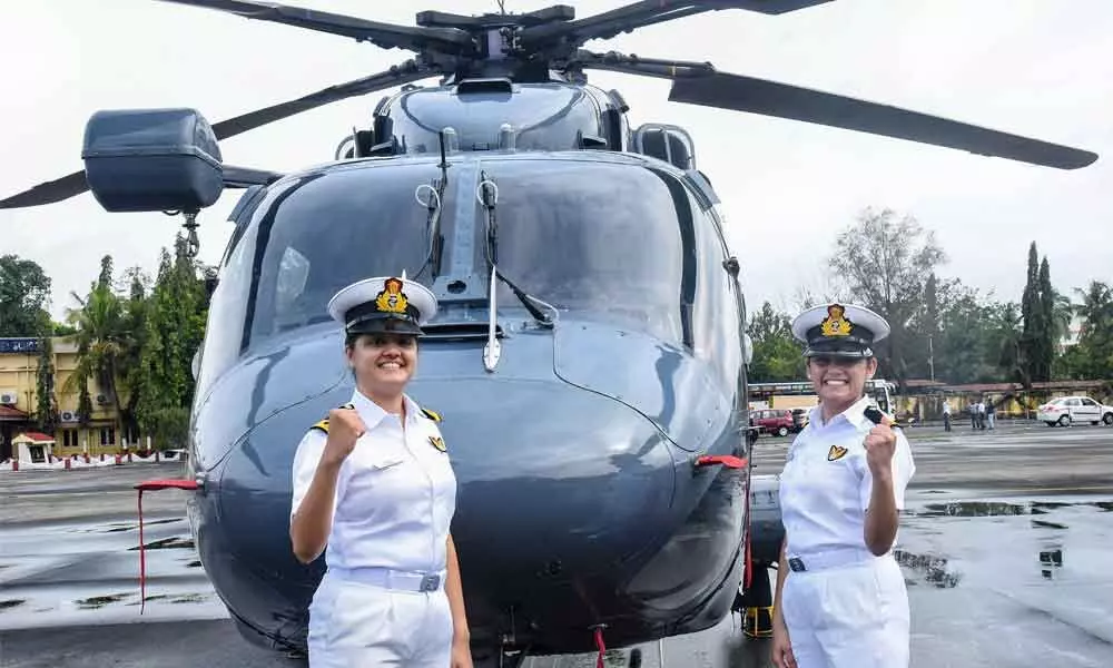 2 women officers to join Navy warships