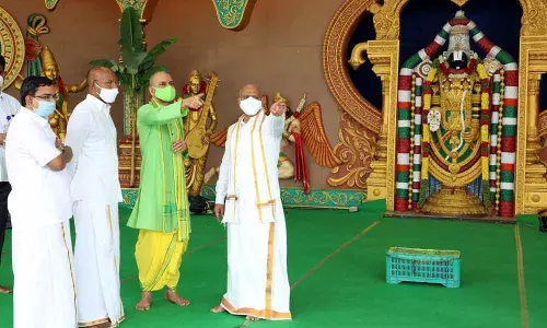 TTD Eo And Additional EO Inspects Arrangements For AP CM Visit