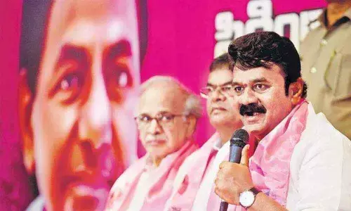 Animal Husbandry Minister Talasani Srinivas Yadav