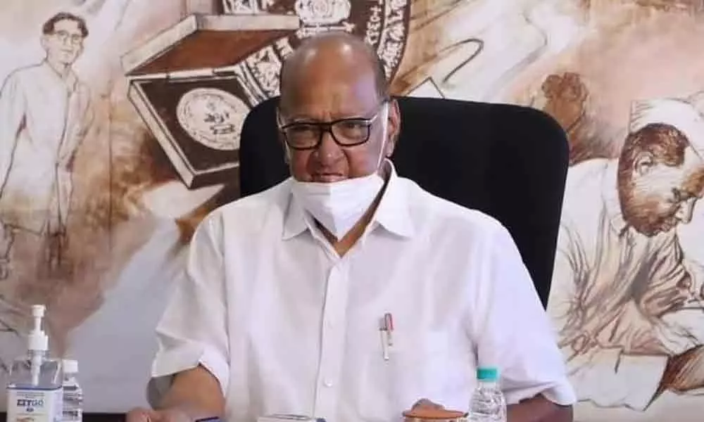 Sharad Pawar, in support of eight suspended MPs, will fast for a day