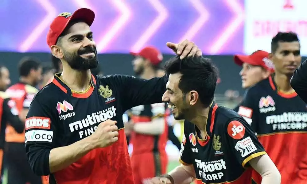Virat Kohli lauded his teammates for keeping their composure as they defeated Sunrisers Hyderabad