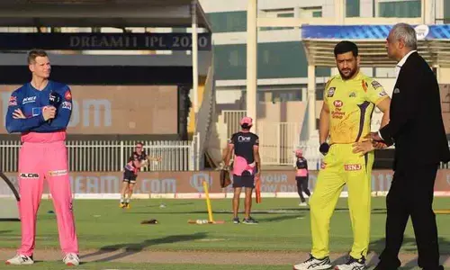 Chennai Super Kings win toss, opt to bowl vs Rajasthan Royals