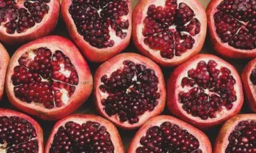 181 tonnes of Pomegranates exported from Bengaluru airport