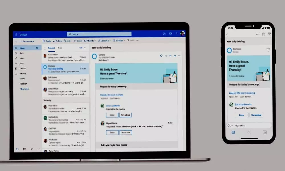 Microsoft introduces a new voice assistant for its Gmail rival, Outlook