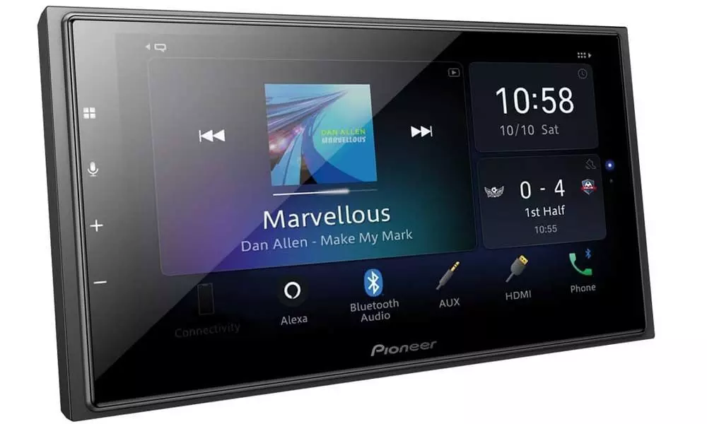 Pioneer launches 3 new car AV receivers with built-in Alexa