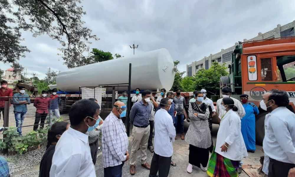 20 KL oxygen plant to come up at Guntur GGH