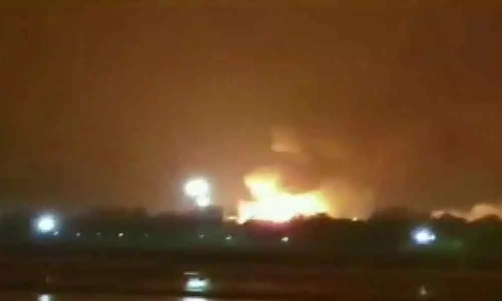 Massive fire breaks out at ONGC plant in Surat