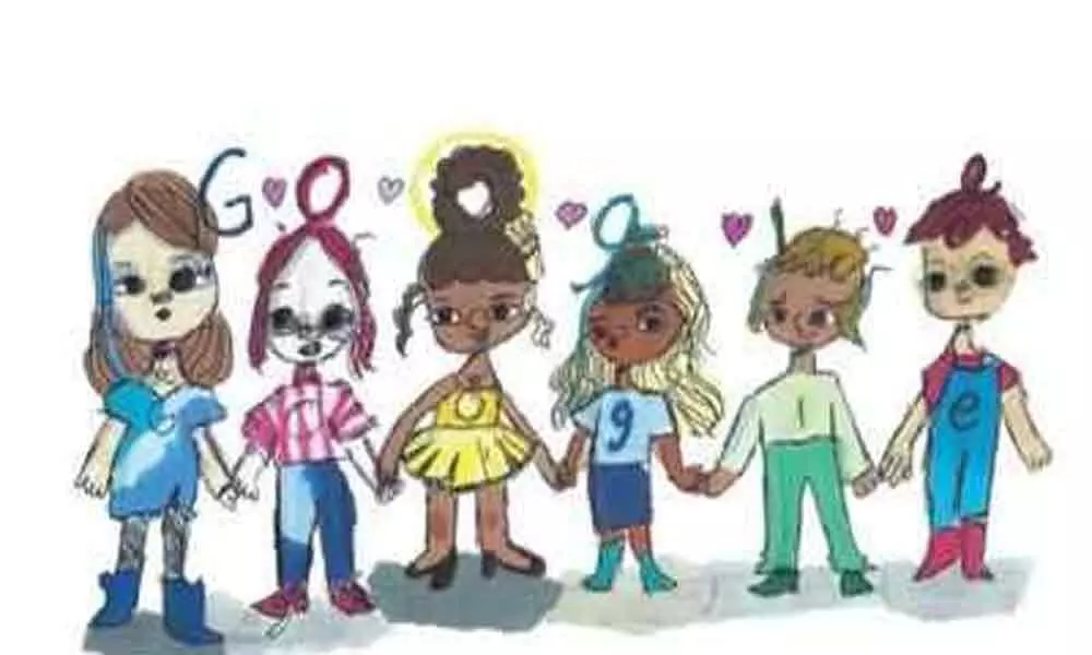 5th grader wins 2020 Doodle for Google for spreading kindness