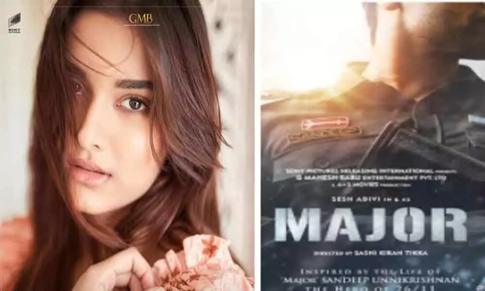 Bollywood Actress Saiee Manjrekar Joins Adivi Shesh Starrer Major Cast
