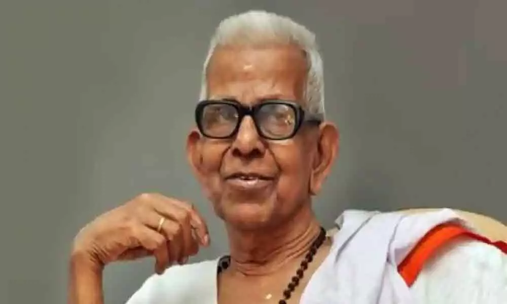 Renowned Malayalam poet Akkitham Achuthan wins Jnanpith award