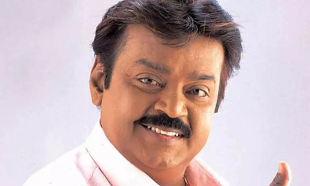 Popular Tamil actor Vijayakanth