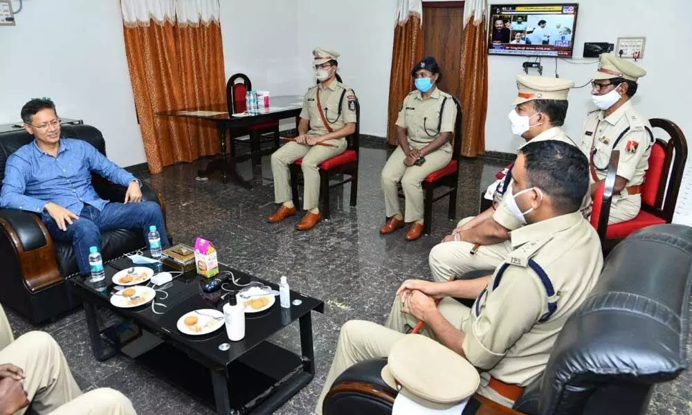 Andhra Pradesh Director General of Police Gautam Sawang