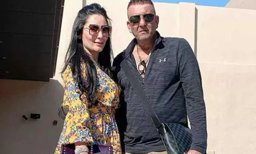 Sanjay Dutt and Maanayata Dutt