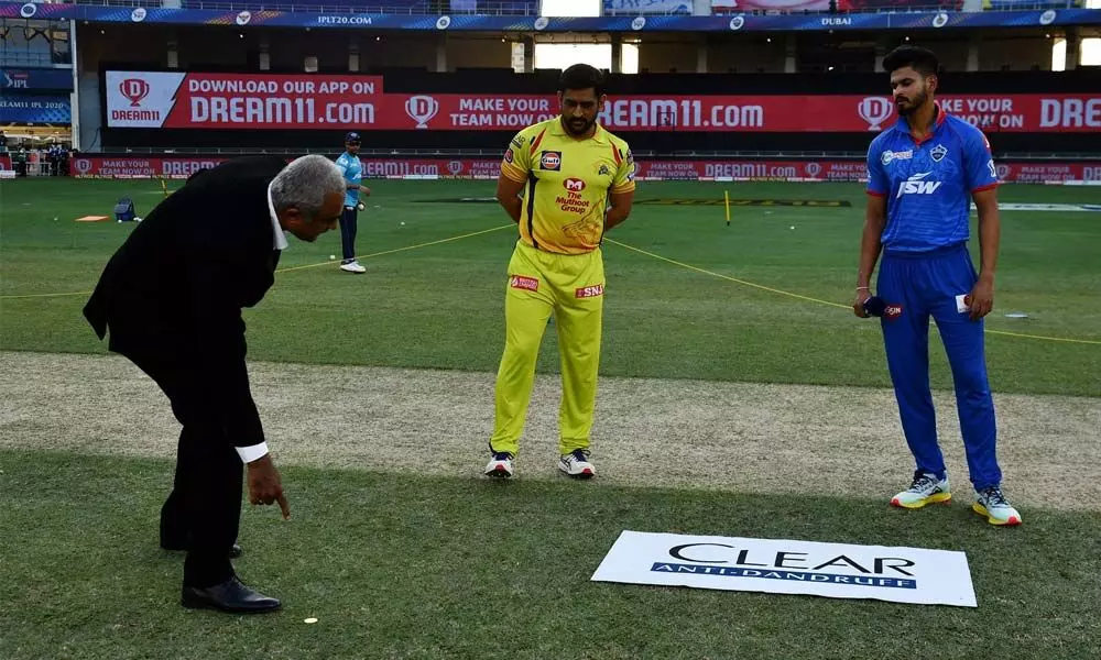 CSK win toss and elect to bowl against DC, Mishra replaces Ashwin