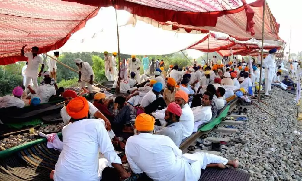 Rail, road traffic hit in Punjab, Haryana as protesters take to streets