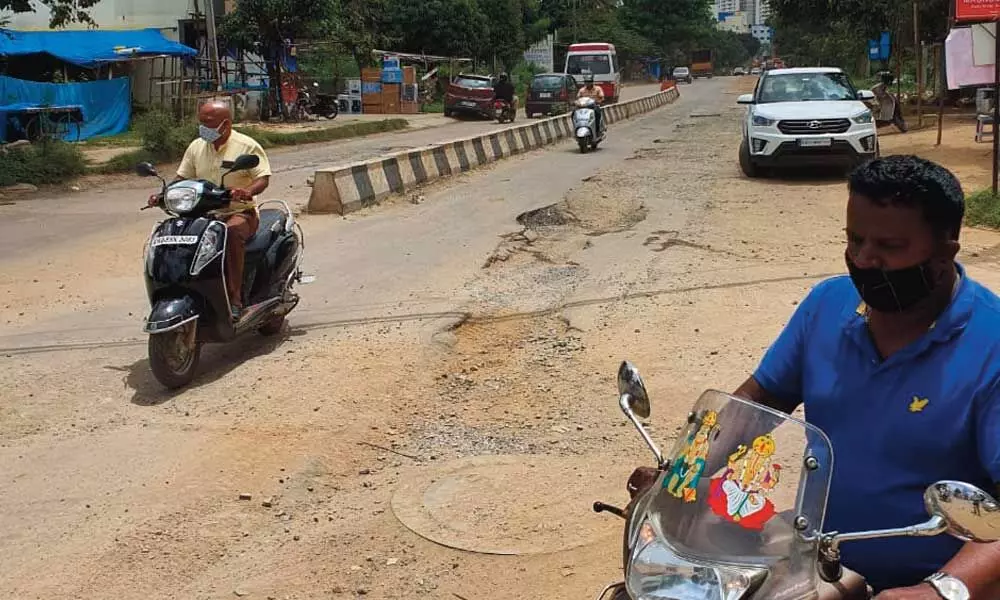 Roads under Bangalore Development Authority yet to see action