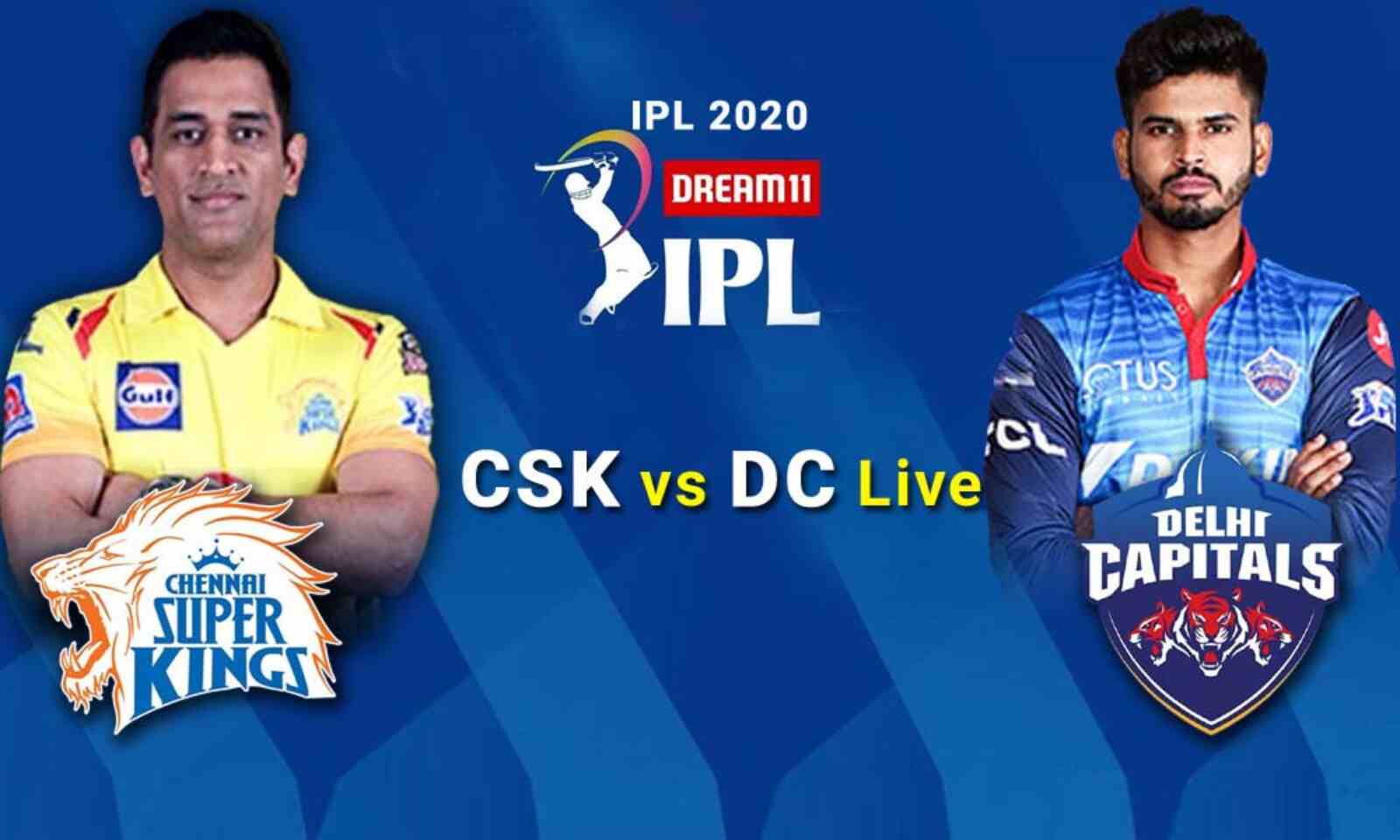 CSK vs DC Live Cricket Score, IPL 2020 Match 7 Updates Delhi Capitals beats Chennai Super Kings by 44 runs